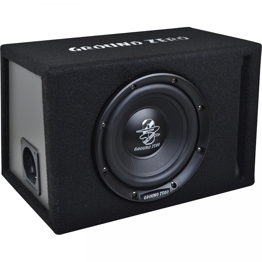 Ground Zero GZIB 20BR 8" valmiskoteloitu subwoofer