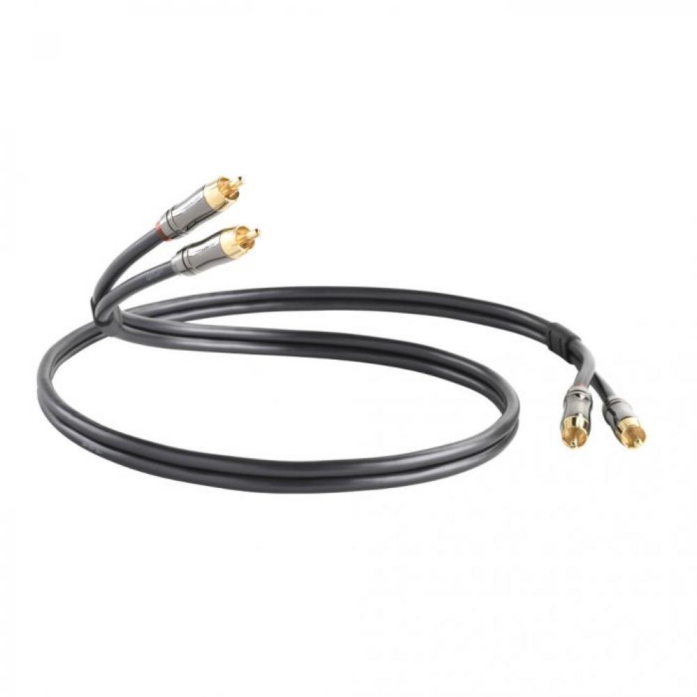 QED Performance Audio Graphite 2RCA-2RCA, 0.6m