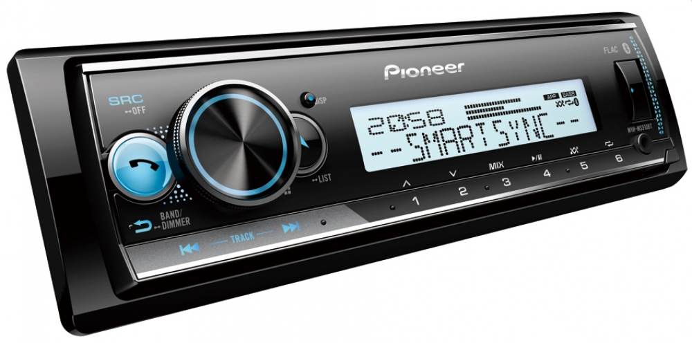 Pioneer MVH-MS510BT 1-DIN marinesoitin