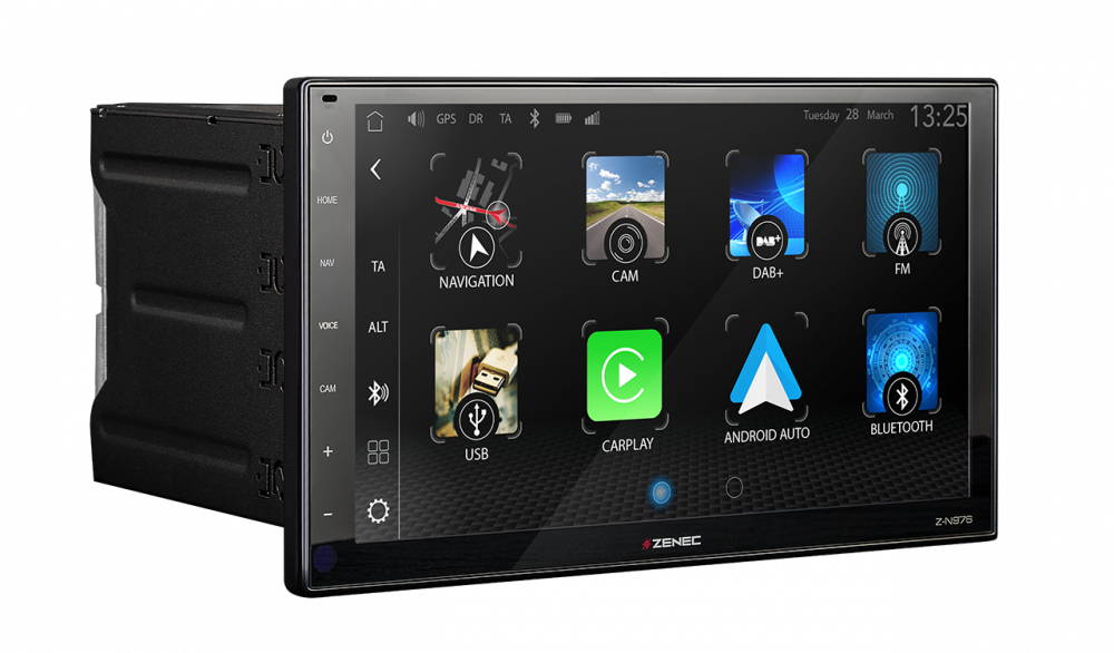 Zenec Z-N976 2-DIN multimediasoitin 9" näytöllä