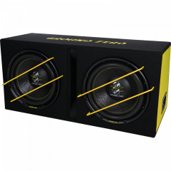 Ground Zero GZIB 2.12SPL 2x12" subwoofer valmiskotelossa